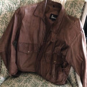 Genuine Leather VINTAGE Bomber Jacket